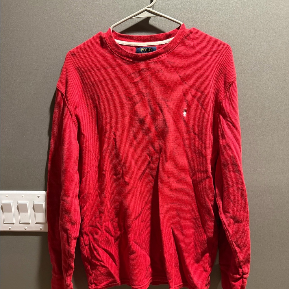 Polo by Ralph Lauren Classic Red Sweatshirt